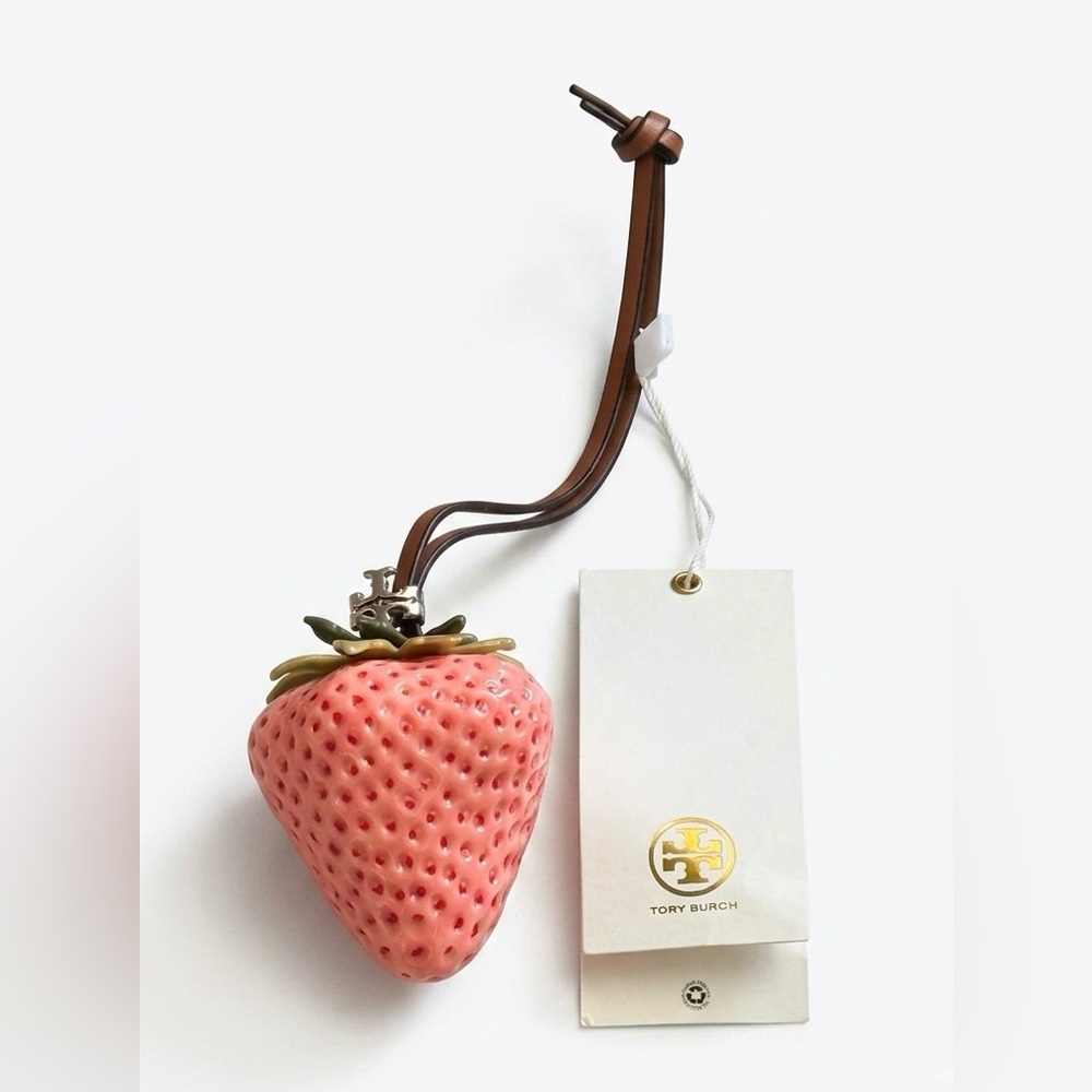 Tory Burch Strawberry Bag Charm